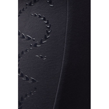 Thermo legging met volledige grip voor kinderen Horze Gillian Donker marineblauw