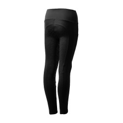 Thermo legging met volledige grip voor kinderen Horze Gillian Zwart