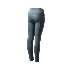 Legging thermique grip intégral enfants Horze Gillian Gris orage