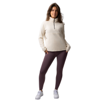 Pull en polaire anorak femme Horze Frieda Bleu jet strem