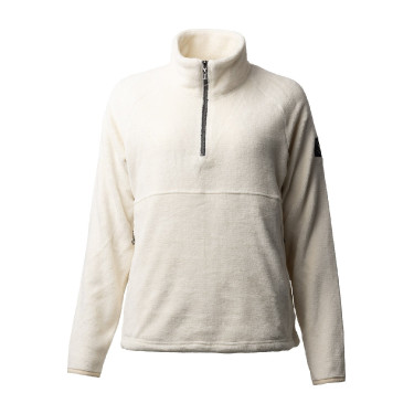 Pull en polaire anorak femme Horze Frieda Bleu jet strem