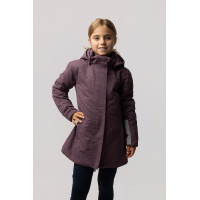 Veste d'hiver enfant Horze Jessie JR Violet silex
