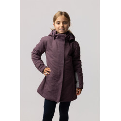 Veste d'hiver enfant Horze Jessie JR Violet silex