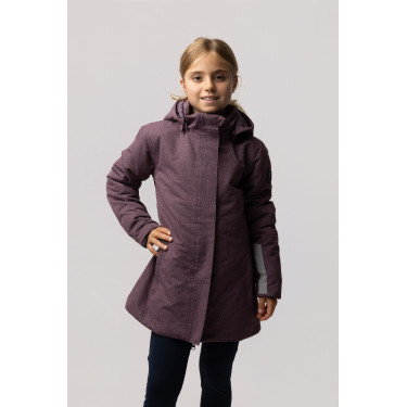 Veste d'hiver enfant Horze Jessie JR Violet silex