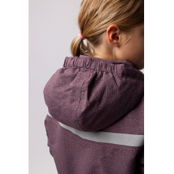 Veste d'hiver enfant Horze Jessie JR Violet silex