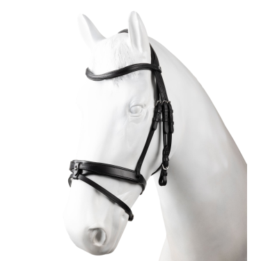 Bridon anatomique Horze Farrara Noir