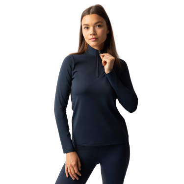 T-shirt d'entraînement àmanches longues femmes Horze Lilian Myrtille Gris