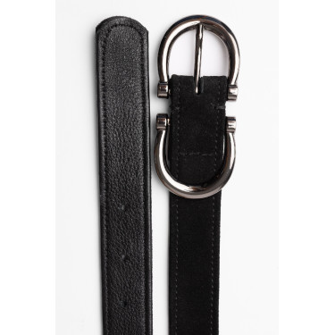 Ceinture en daim B Vertigo Lora Beauté noir