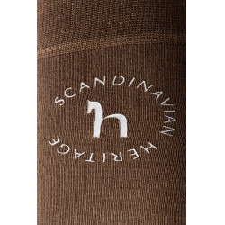 Chaussettes d'hiver en bambou Horze Nixie Café quartz Chaussettes d'hiver en bambou Horze Nixie Café quartz