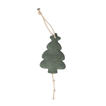 Jouet en cuir pour cheval Édition Noël Horze Vert