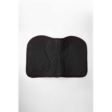 Tapis de selle mixte Horze Lucca Prune au chocolat