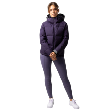 Doudoune Horze Dina Morelle noire