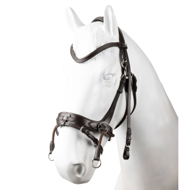 Bridon 2-en-1 Horze Montana Marron