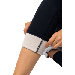 Legging thermique fond intégral femme Horze Greta Marine foncé Bleu