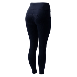 Legging thermique fond intégral femme Horze Greta Marine foncé Bleu