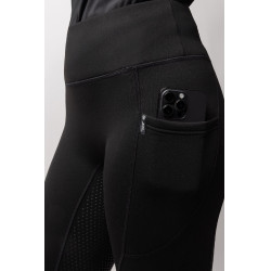 Legging thermique fond intégral femme Horze Greta Noir