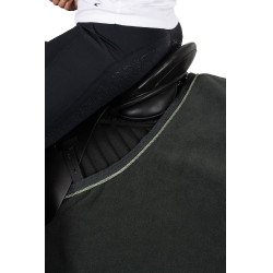 Couverture de travail confortable pour cheval et cavalier B Vertigo Vert scarabé