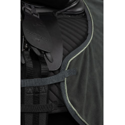 Couverture de travail confortable pour cheval et cavalier B Vertigo Vert scarabé