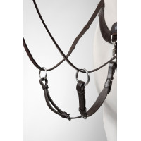 Collier de chasse avec plastron Horze Hampstead Marron