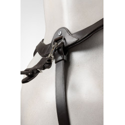 Collier de chasse avec plastron Horze Hampstead Marron