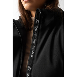 Veste matelassée imperméable femmes Horz Camila Noir