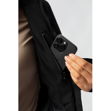 Veste matelassée imperméable femmes Horz Camila Noir