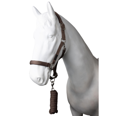Licol et longe Horze Lucca Café quartz