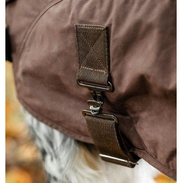 Couverture chien Horseware Heritage Newmarket Marron / bleu marine witney