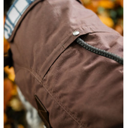 Couverture chien Horseware Heritage Newmarket Marron / bleu marine witney