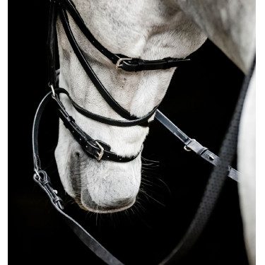 Bitloze hoofdstel Horseware Micklem Zwart