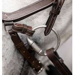 Bridon sans mors Horseware Micklem Marron