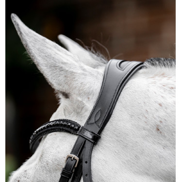 Bridon Horseware Diamante Flash Noir / noir Bridon Horseware Diamante Flash Noir / noir