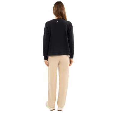 Sweat Harcour Batista dames Marine Marineblauw