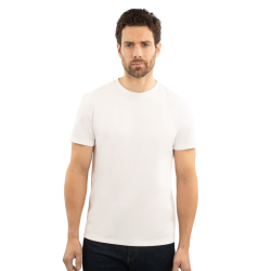 T-shirt Harcour Titouan homme Blanc