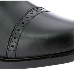 Boots Enfants Equithème Zip Cuir Noir