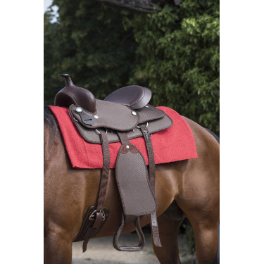 Westride Navajo tapijt katoen/acryl effen Rood