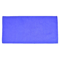 Tapis Westride Navajo coton/acrylique uni Bleu roi