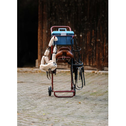 Verwijderbare zadelwagen Hippotonic Bordeaux