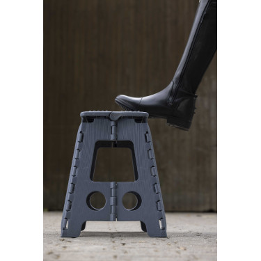 Tabouret-marchepied pliant Hippo-Tonic Grip Gris