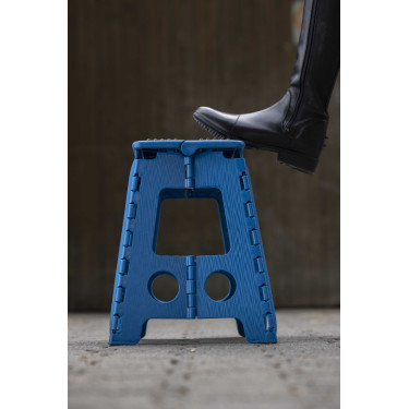 Tabouret-marchepied pliant Hippo-Tonic Grip Turquoise Bleu Tabouret-marchepied pliant Hippo-Tonic Grip Turquoise Bleu