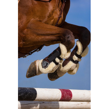 Norton XTR beenstukken synthetische schapenvacht Bruin