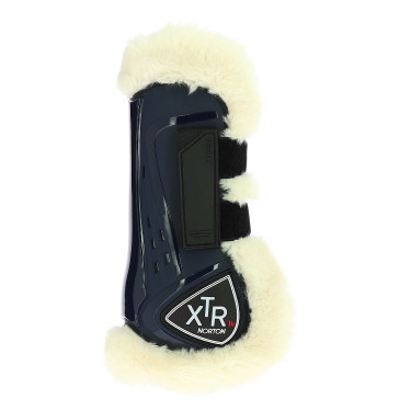 Norton XTR beenstukken synthetische schapenvacht Marineblauw Norton XTR beenstukken synthetische schapenvacht Marineblauw