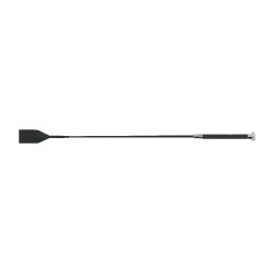 Cravache Whip & Go Soft Zwart / zilver