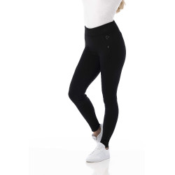 Softshellbroek Equithème Dolomyt met siliconen zitvlak Zwart