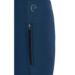 Softshellbroek Equithème Dolomyt met siliconen zitvlak Marineblauw