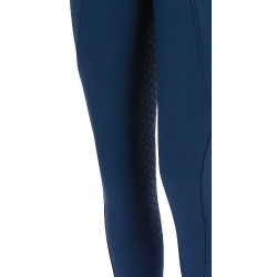 Softshellbroek Equithème Dolomyt met siliconen zitvlak Marineblauw