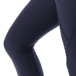 Softshellbroek Equithème Dolomyt met siliconen zitvlak Marineblauw