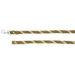 Longe Equithème Tyrex Blanc / gris / marron