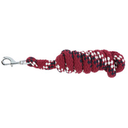 Longe Equithème Tyrex Blanc / marine / bordeaux