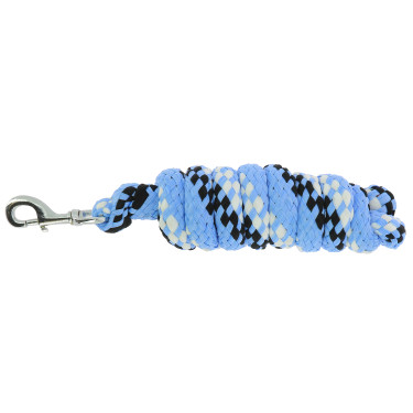 Longe Equithème Tyrex Blanc / noir / bleu Longe Equithème Tyrex Blanc / noir / bleu